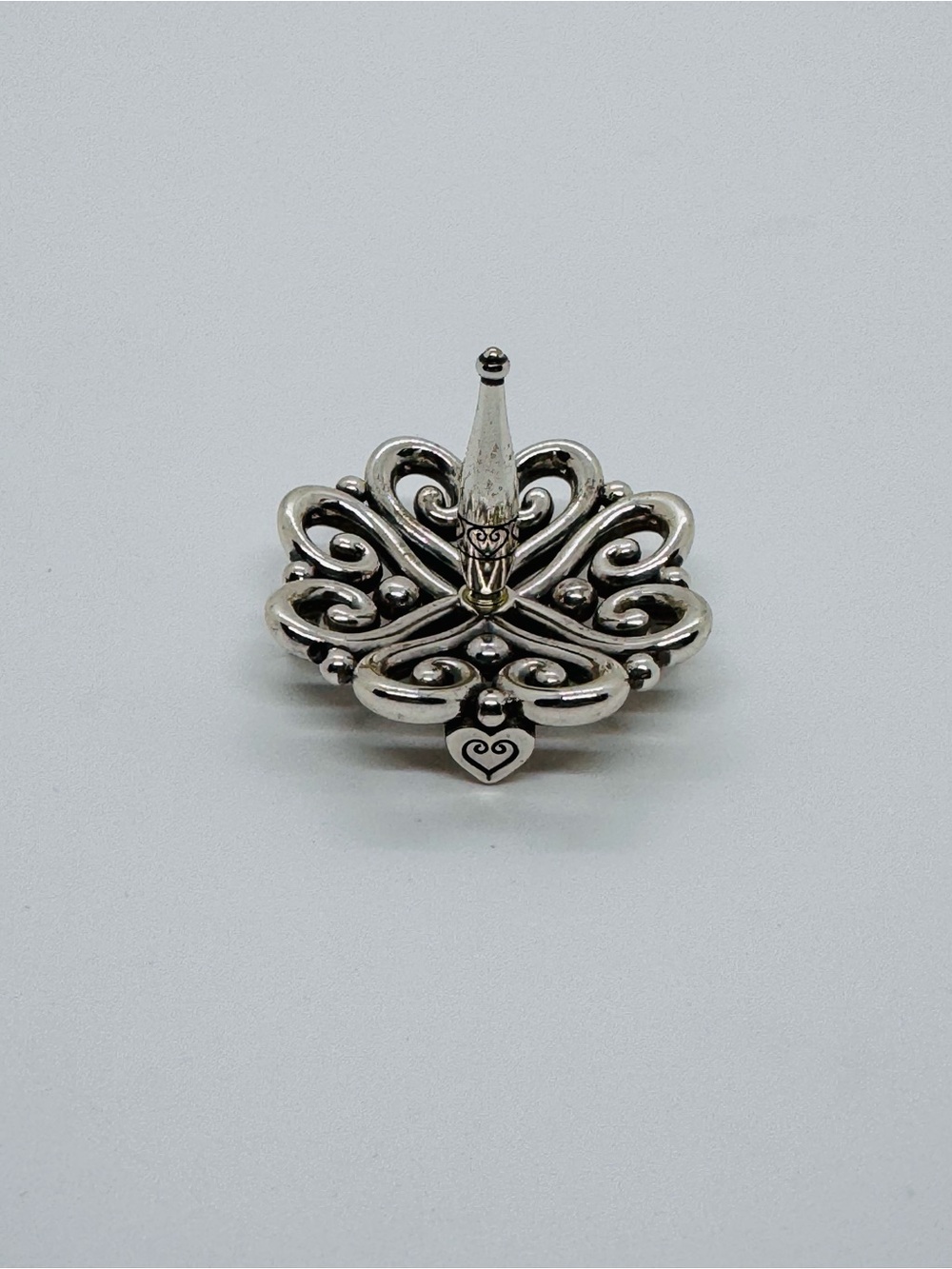 Brighton Alcazar Silver Plated Ring Holder Dish